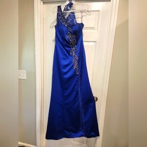 Jovani royal blue dress 6/8